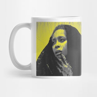 Badu Nostalgic Retro Grey Mug